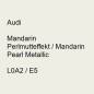 Preview: Audi, Mandarin Perlmutteffekt / Mandarin Pearl Metallic, L0A2 / E5.